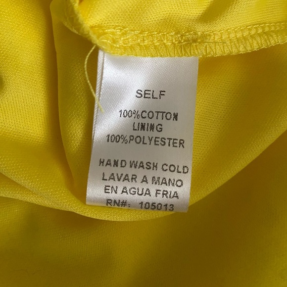 Andree By Unit Off Shoulder Yellow Top. - Picture 6 of 8